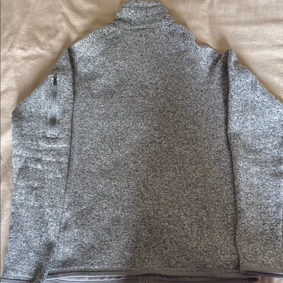 Patagonia Gray Utility Jacket with Textured Fleece - Picture 3 of 4
